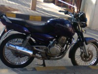 Purple Bajaj Pulsar 150 DTSi