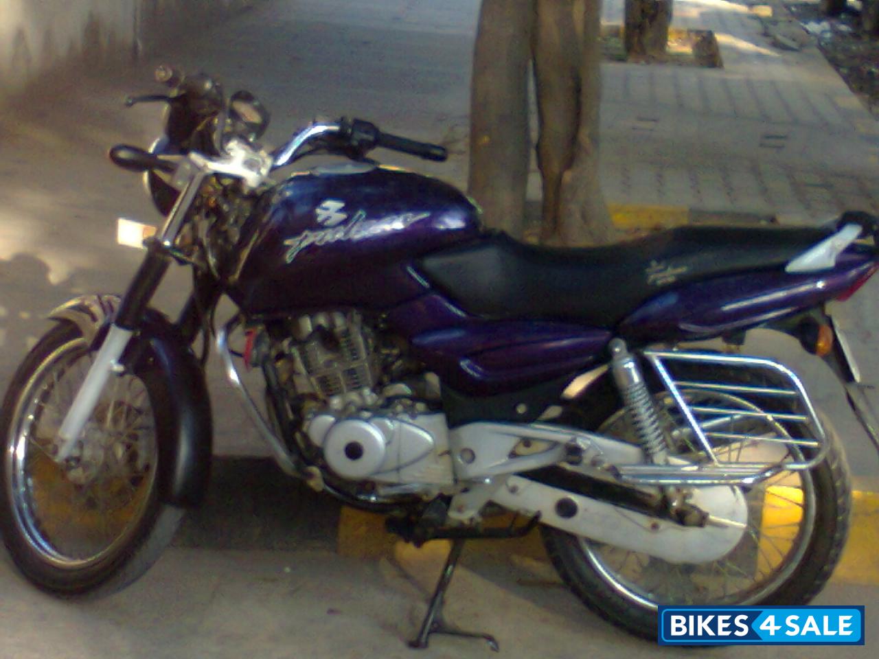 Purple Bajaj Pulsar 150 DTSi