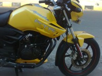 Yellow TVS Apache RTR 160