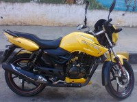 Yellow TVS Apache RTR 160