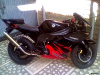 Black Modified Bike  Hero Honda CBZ