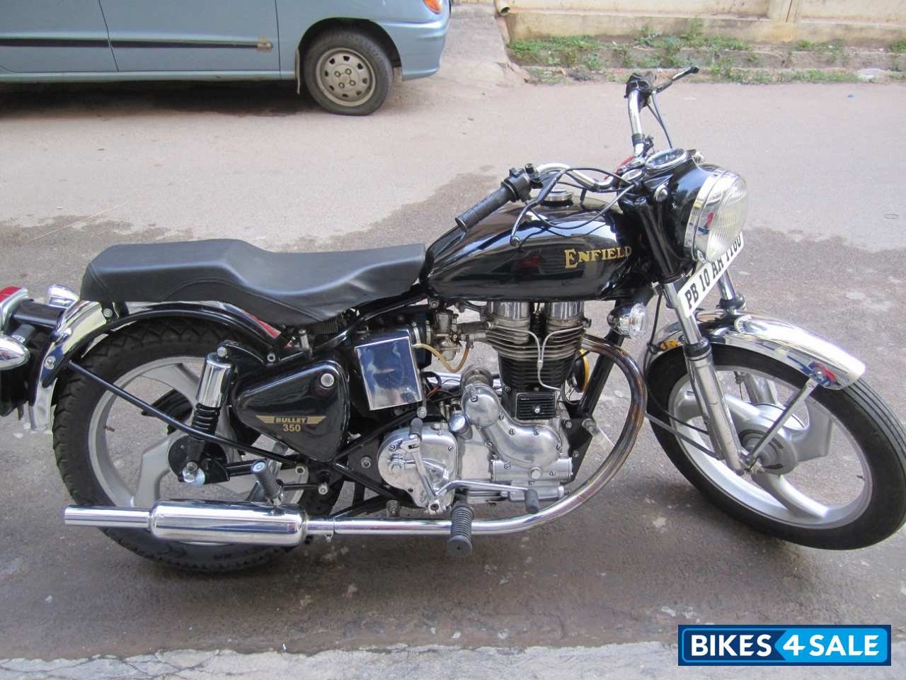 Black Royal Enfield Bullet Standard 350 Picture 1. Album ID is 72111 ...