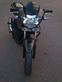 Grey TVS Apache RTR FI 160