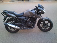 Grey TVS Apache RTR FI 160