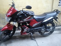 Black Red Yamaha SS125