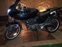 Black Bajaj Pulsar 220 DTSi