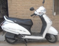 White Honda Activa