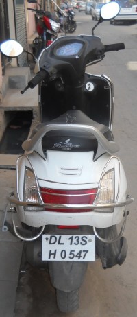 White Honda Activa