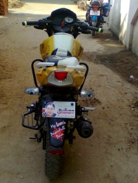 Yellow TVS Apache RTR 180