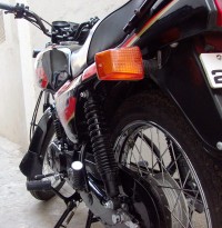 Black Suzuki Shogun