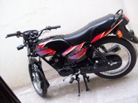 Black Suzuki Shogun