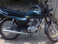 Green Bajaj Caliber 115