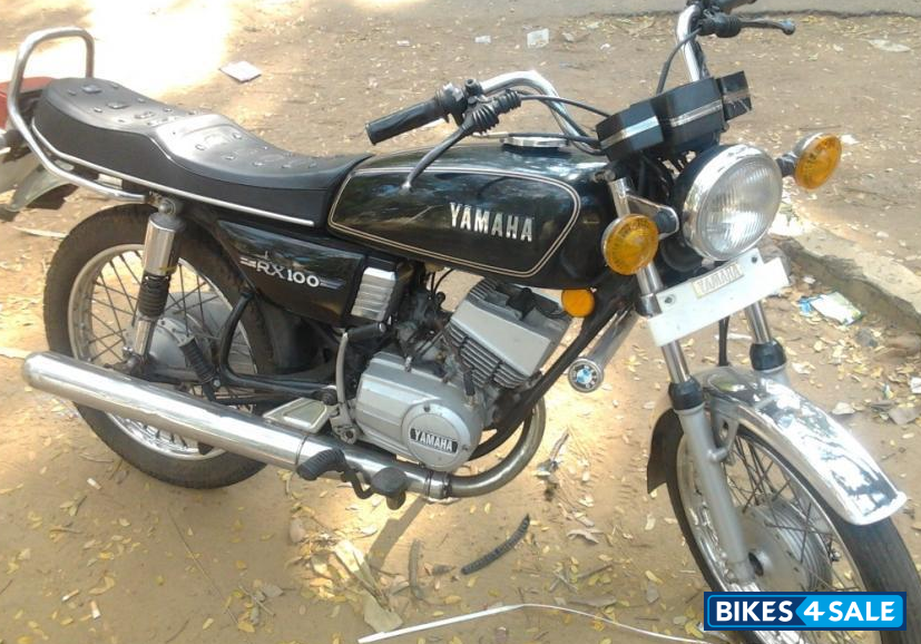 Black Yamaha RX 100