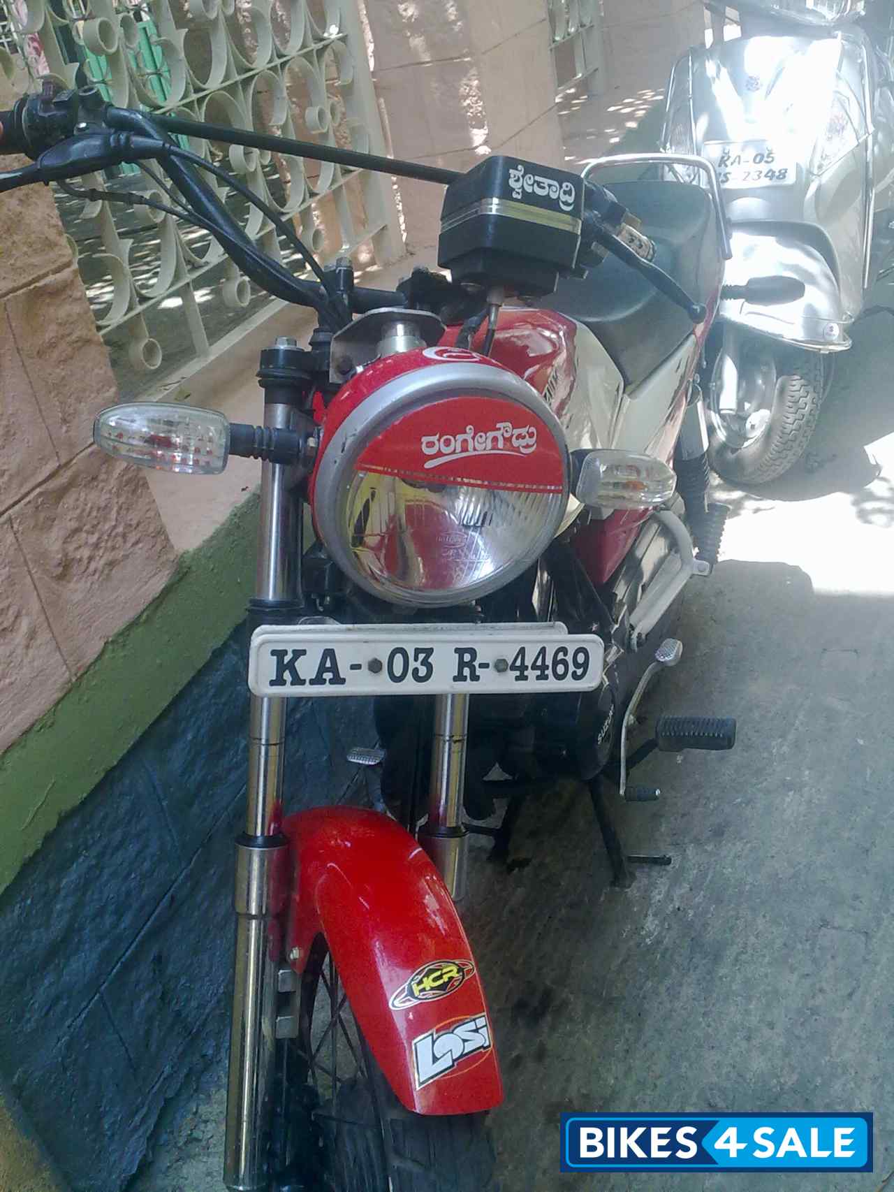 Used 1996 model Suzuki Shogun for sale in Bangalore. ID 76975. Red And ...