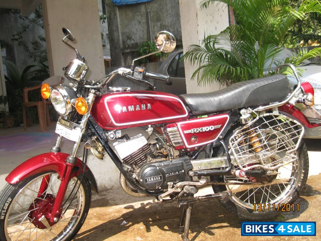 Used 1994 model Yamaha RX 100 for sale in Mumbai. ID 79718. Maroon ...