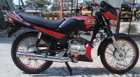 Black Yamaha RXZ