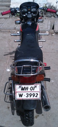 Black Yamaha RXZ