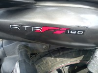 Dark Grey TVS Apache RTR FI 160