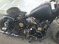 Black Royal Enfield Bullet Standard 350