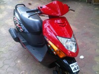 Red Honda Dio