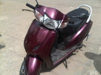 Maroon Honda Activa