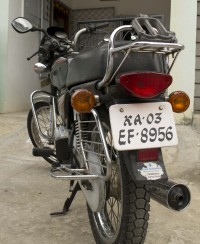 Black Bajaj Boxer CT Deluxe