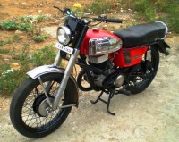 Red Royal Enfield Mini Bullet