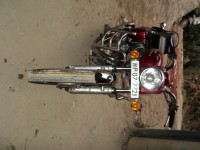 Red Royal Enfield Bullet Electra