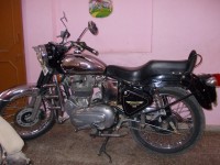 Black Royal Enfield Bullet Machismo A500