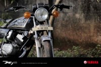 Metallic Black Yamaha RX 100