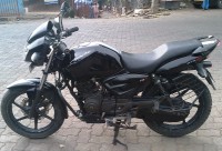 Black TVS Apache RTR 160