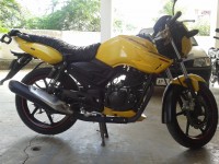 Yellow TVS Apache RTR 160