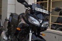 Black Yamaha Fazer