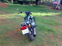 Black Yamaha RX 135