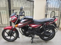 Dark Red Bajaj Discover DTSi 135