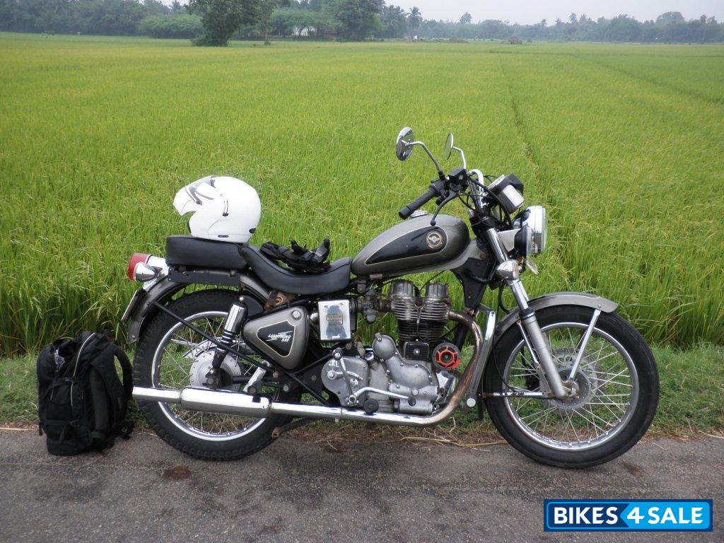 Grey Royal Enfield Lightning 535