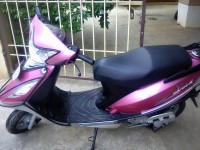 Pink TVS Scooty Streak