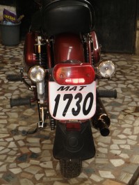 Classic Red Royal Enfield Bullet Standard 350