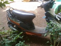 Silver Plus Orange TVS Scooty Pep Plus