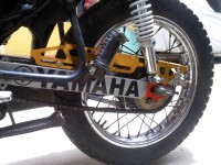 Black Yamaha RXZ