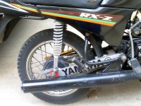 Black Yamaha RXZ