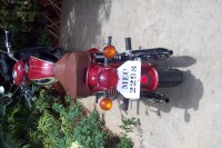 Dark Red Ideal Jawa Yezdi