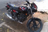 Black Bajaj Discover DTSi 125