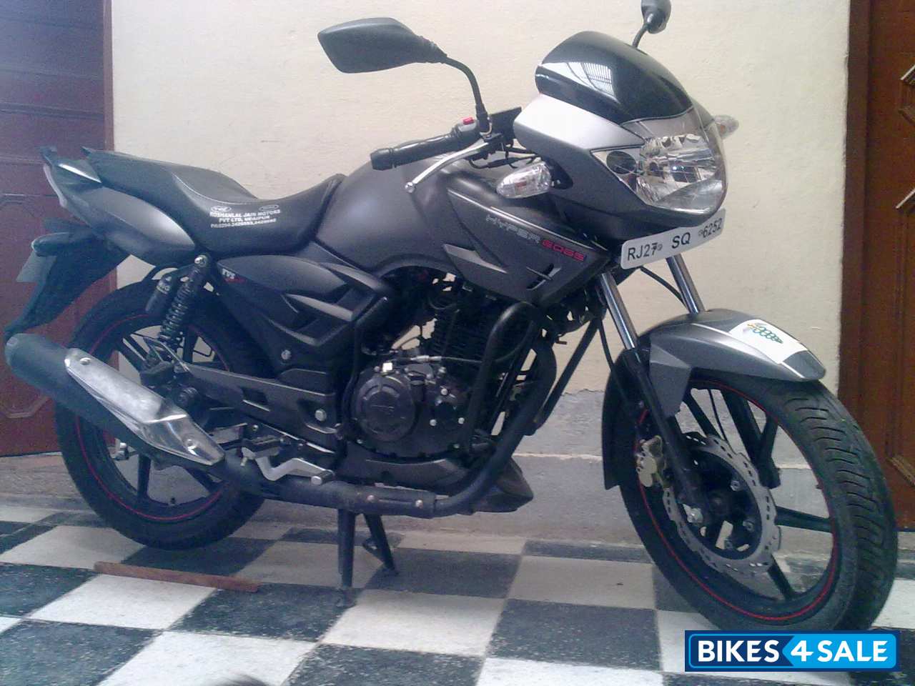 Grey TVS Apache RTR 160