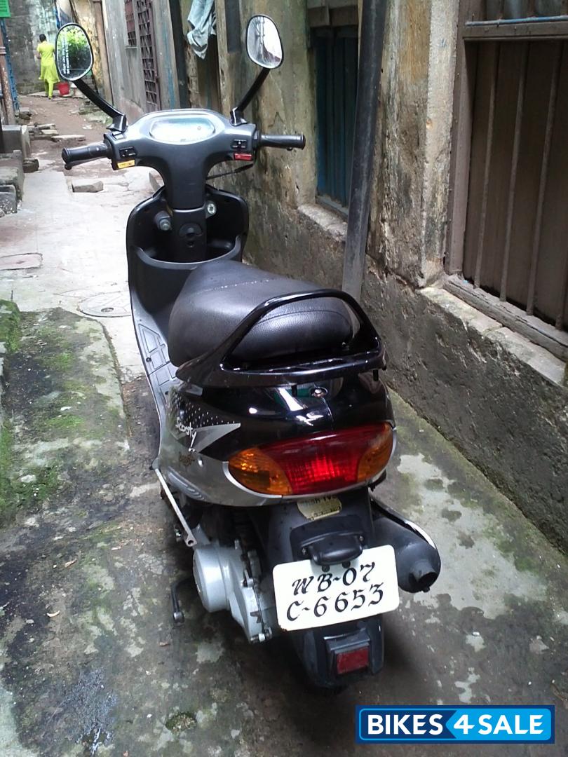 Black TVS Scooty Pep Plus