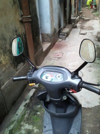 Black TVS Scooty Pep Plus