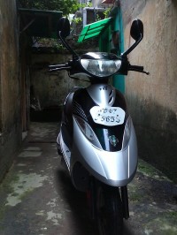 Black TVS Scooty Pep Plus