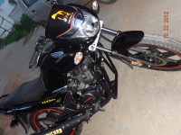 Black Yamaha RX 135