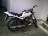 White & Black Yamaha RXZ