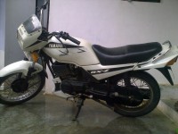 White & Black Yamaha RXZ